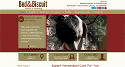 Desktop Screenshot of bedandbiscuitaustin.com